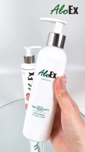 AloEx Original Shampoo 200ml สำหรับธรรมดา แชมพูลดผมร่วง สร้างผมใหม่ สำหรับผมเหี่ยวย่น และมีประสบการณ์การฟื้นตัว