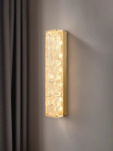 โคมไฟติดผนังสไตล์โมเดิร์นเรียบง่ายหรูหราสำหรับห้องนั่งเล่น ห้องทำงาน ห้องนอน โคมไฟติดผนังริมบันได โคมไฟติดผนังริมหน้าต่างแสงแดด