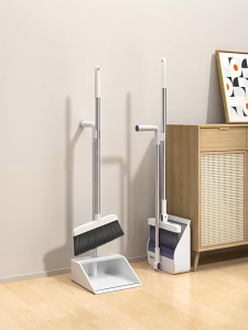 Goldstar Foldable Broom Broom and dustpan cleaning set Dustpan Set For Home Household Floor Cleaning Set Rotating Broom With Dustpan