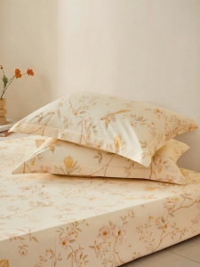 Mercury | 100% Cotton Printed Duvet Sheet Bed Skirt