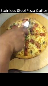 Stainless Steel Pizza Cutter Pizza Slicer Pastry Cutter 1020-381