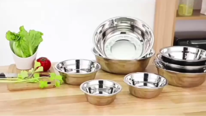 MLK Food Grade Quality Stainless Steel Bowl Mangkuk Berkualiti Tahan Guna Dinnerware Tableware