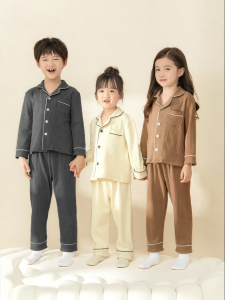 batubatu | Cotton Long Sleeve Kids Loungewear