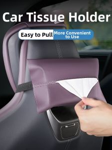 Car Tissue Box Portable Storage Decorative Accessory