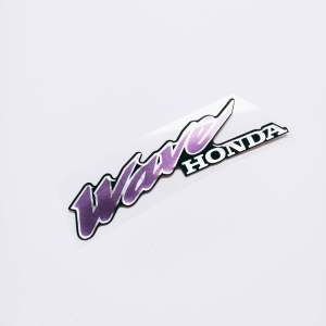 Tem logo chữ Wave Honda Thái trang trí mặt nạ xe máy