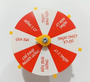 Vòng Quay Ăn Nhậu Trò Chơi Uống Ruou Uống Bia Mini Bỏ Túi