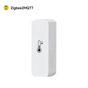 iHseno | Zigbee3.0 Temperature Humidity Sensor Z2MQTT Z2M Indoor Thermometer APP Control Works with Home Assistant Alexa Google