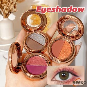 Seeko  Eye shadow palette pearly matte glitter powder earth color eye shadow eye makeup cosmetics