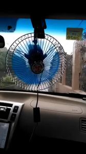 DC 12V 24V Kipas Angin Mobil 8 Inch Portable Car Fan Kipas Angin 8 Inch Kipas Jepit Sesuai Untuk Mobil Dan Rumah