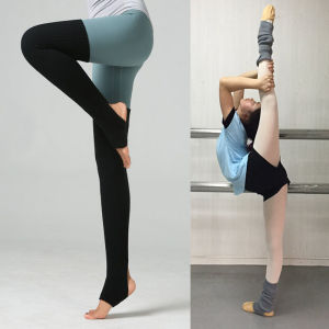 Tất Tập Yoga Múa Ba Lê Latin Dài Đến Bắp Chân Bảo Vệ Đầu Gối Và Cổ Chân Cho Nữ Tất Tập Thể Dục