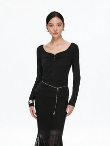 Vero Moda | Áo Thun Nữ Lyocell Pinch Pleat Form Slim