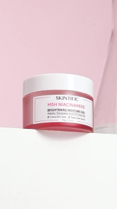 SKINTIFIC MSH Niacinamide Brightening Moisturizer Gel 30g Glowing Moisturiser Fades Dark Spot Day Night Tone Up Cream | Soothe the skin