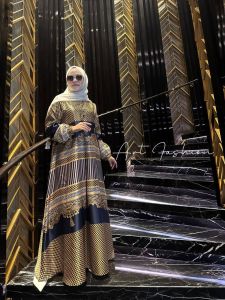 villya series by art fashion // gamis silk by art fashion
