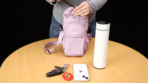 Water Bottle Bag Holder 40oz for Thermos Neoprene Mug Vacuum Cup with Strap Pouch Protective Carrier Cover