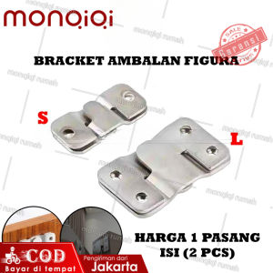 Plat BESAR Braket Ambalan Plat Gantung Meja Pigura Hiasan Dinding Papan Tulis Poster