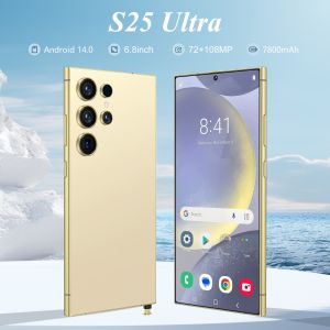 S25 Ultra Cellphones Smartphone Gaming Phone 16GB RAM+512GB ROM Android14 7800mA Battery