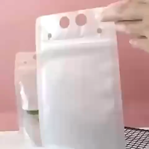 100Pcs Liquid Pouch Resealable Stand Up Pouch for Cold Hot Drinks Suitable for juice milk tea 250/500/750/1000ml