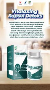[MURAH + COD + GRATIS JAHE] VITALAXING KAPSUL DETOKS TUBUH