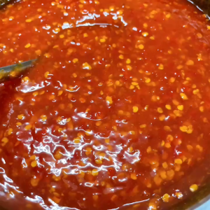 Hủ 200gr Sa Tế Ớt Rim Siêu Cay Dùng Chung Bánh Tráng - Ăn Chay Được