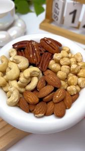 Mr. Squirrel Mixed Nuts: Almond, Cashew & Walnut Ready-to-Eat Healthy Snacks