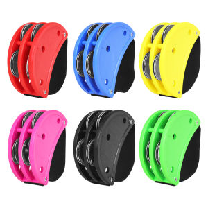 IRIN | IRIN 6 Cái/bộ Bộ Tambourine Chân Orff Bộ Gõ Cajon Trống Đệm Dây Đeo Có Thể Điều Chỉnh Nhịp Điệu Âm Nhạc Dụng Cụ Luyện Tập Nhịp Điệu
