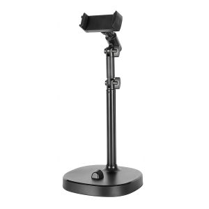 Tabletop Overhead Recording Phone Stand Aluminum Alloy Clip Ball Head Adjustable Desk Mount [Vodool Shophouse]