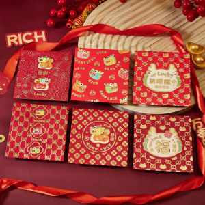 Hong Kong Version Luxury Horse Year Red Envelope Bags Creative Individualistic Chinese New Year Spring Festival General Purpose Lucky Money Envelope