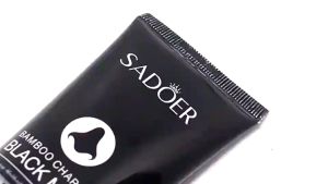SADOER Black Head Remover Bamboo Charcoal Masker Wajah Muka Hidung Arang Bamboo Blackmask Pengangkat Komedo Pembersih Jerawat Kulit Mati Ampuh Anti Komedo Tube