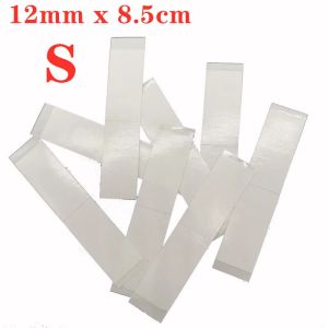10 Chiếc Băng Keo Hai Mặt Trong Suốt Trong Suốt Miếng Dán Chống Lộ 15mm Chiều Rộng 1mm Độ Dày Cho Quần Áo Váy Da Cơ Thể Chống Trượt Cố Định