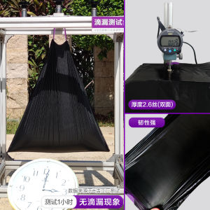 [READY STOCK] 5X Thickness Drawstring Garbage Bag 100% Virgin HDPE Easy Tie 0.054mm / Beg Sampah Bertali Serut 5X Ketebalan 100% HDPE Asli Mudah Ikat 0.054mm Plastik Sampah Bertali Supplies