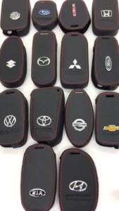 IDH Mitsubishi Montero Sport / Xpander 2018 Model Leather Car Key Remote Holder (High Quality) | LM Car Accessories