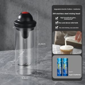 MONGDIO | Electric Milk Frother Automatic Milk Whisk