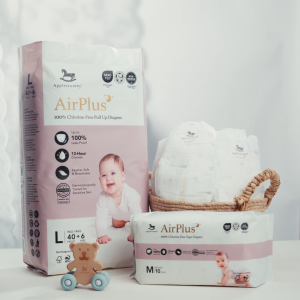 [5 Packs Mini] Applecrumby® AirPlus Diapers