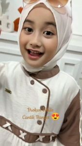 AMARA MAXY KIDS: Baju Muslim Dress Viral untuk Anak Perempuan 9-15 Tahun
