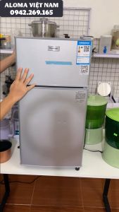 Tủ lạnh mini 2 ngăn đông đá và làm mát Royal 43L cho gia đình người ở trọ khách sạn chung cư mini - Tủ lạnh đựng hoa quả thực phẩm nước giải khát - Tủ bảo quản mỹ phẩm trữ sữa mẹ - Tủ lạnh 2 ngăn BH 2 năm - Lazada