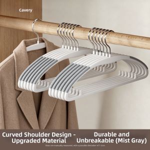 KAWEIRUI | Space Saving No Marks Slip Prevention Luxury Hangers