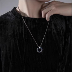 CHUNYAN | Dây Chuyền Đôi Lớp Pixiu Mắt Hổ Bạc