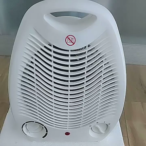 HOTBAO Electric Small Space Heater 2 in 1 Heating Cooling Thermostat Heater Portable Hot and Cold Fan