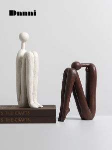 Dnnni Round headed human shaped ornaments Hotels Homestays Clubs Homesiving rooms Simple entrances Cute gifts Nordic Decorations