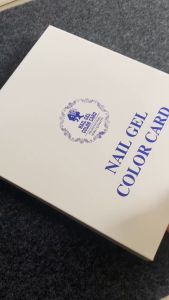 Color Card 120 slot Nail Gel Katalog Album Nailart Polish Catalog Book Display Buku Kutek Chart Box Nailtip tip Pajangan Frame Kuku Papan