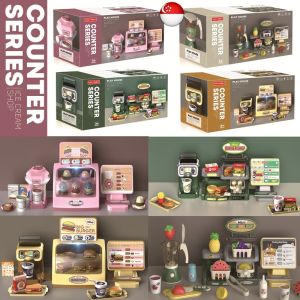 Kid Play House Counter - Pretend Role Play Toy Set - Simulation Shop Counter - Kids Toy
