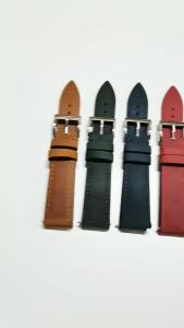 18/19/20/21/22/24mm Quick Release Vintage Strap Cowhide Leather Watch Band Smart Watch Strap Universal Bracelets for Mens Women