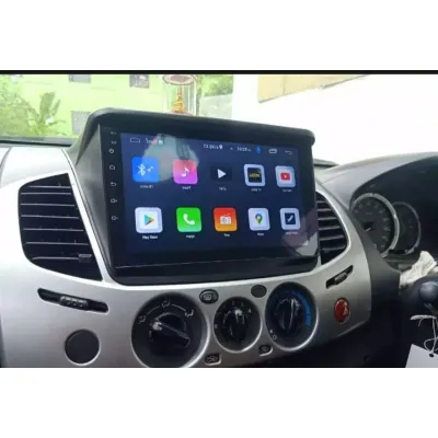 จอ Android​13 สำหรับใส่จอ 9​ นิ้ว พร้อมหน้ากากตรงรุ่น สำหรับ​ Mitsubishi​ triton/pajeroปี​ 2006-2014(4+32gb)