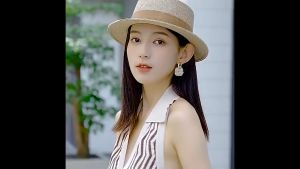 Nón cói vành phẳng vành rộng 8Cm có dây rút điều chỉnh độ rộng vòng đầu vplgkl