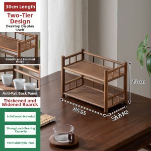 YONGJUE | Chinese Modern Multi-functional Tea Set Display Rack