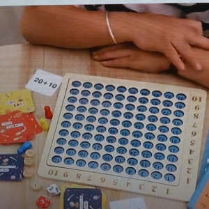 Multiplication board game/papan belajar perkalian anak/mainan edukasi -168