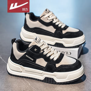 Warrior Mens Casual Sports Shoes 2025 Autumn New Style Thick Bottom Fashionable Heightening Dad Shoes Comfortable Breathable