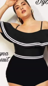 NEW TRENDY CURVY PLUS SIZE SWIMSUIT [SELEYNA]