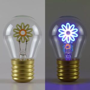 A70 5V Use 5-10Hours Edison cartoon Shaped Bulb Christmas Decoration LED Charging Light Bulb Color Portable Night Light