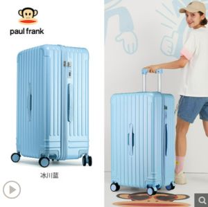 [Hàng sẵn] Vali P.aul Fr.ank MÀU XANH BIỂN cỡ vữa 24inch chất liệu từ nhựa ABS và PC cao cấp bền nhẹ đẹp có video và ảnh thật